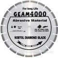 Laser welded segmented small diamond Saw blade fot long life cutting extremely abrasive material/Laser welded diamond blade